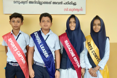 Elected candidates in school parliament election 2019-20